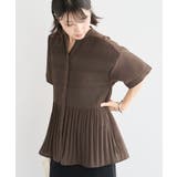 マジョリカプリーツスキッパーブラウス | Green Parks | 詳細画像20