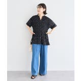 マジョリカプリーツスキッパーブラウス | Green Parks | 詳細画像8