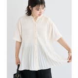 アイボリー | マジョリカプリーツスキッパーブラウス | Green Parks