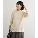 エクリュ | SET2点2wayシャーリングニット+インナー | Green Parks