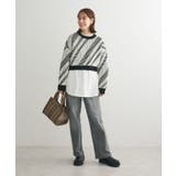 ・ELENCARE DUE ジャカードショートニット | Green Parks  | 詳細画像2 