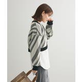 ・ELENCARE DUE ジャカードショートニット | Green Parks  | 詳細画像6 