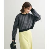 ・ELENCARE DUE ジャカードショートニット | Green Parks  | 詳細画像22 