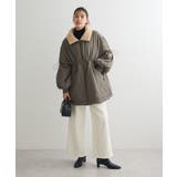 ・swing by 中綿スタンドカラーミリタリーコート | Green Parks | 詳細画像2