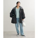 ・swing by 中綿スタンドカラーミリタリーコート | Green Parks | 詳細画像13