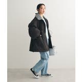 ・swing by 中綿スタンドカラーミリタリーコート | Green Parks | 詳細画像14