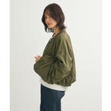 ・SUGAR SPOON ボリュームギャザーMA-1 | Green Parks | 詳細画像5