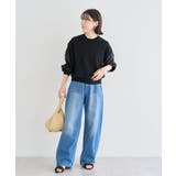 ・ELENCARE DUE デニムバレルレッグパンツ | Green Parks | 詳細画像31