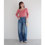 ・ELENCARE DUE デニムバレルレッグパンツ | Green Parks | 詳細画像32