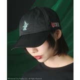 ブラック | ■WICKED アイコン刺繍キャップ | Green Parks