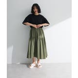 カーキ | ・ELENCARE DUE ドッキングTEEワンピース | Green Parks