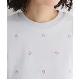・DOUBLE FLAGS ハート総柄刺繍TEE | Green Parks | 詳細画像7