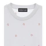 ・DOUBLE FLAGS ハート総柄刺繍TEE | Green Parks | 詳細画像17