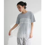 杢グレー | ・ELENCARE DUE チュールドッキングTEE | Green Parks