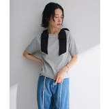 ・swing by ショルダーリボンリブカットソー | Green Parks | 詳細画像12