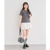 ・DOUBLE FLAGS ローズチェーン刺繍TEE | Green Parks | 詳細画像11