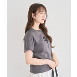 ・DOUBLE FLAGS ローズチェーン刺繍TEE | Green Parks | 詳細画像15