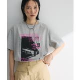 杢グレー | ・DOUBLE FLAGS フォトプリントTEE | Green Parks 