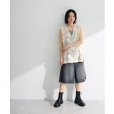 ・DOUBLE FLAGS ワイドデニムハーフパンツ | Green Parks  | 詳細画像6 