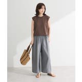 ・Petit Fleur ノースリリネンライクニット | Green Parks  | 詳細画像2 