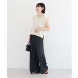 ・Petit Fleur ノースリリネンライクニット | Green Parks  | 詳細画像25 