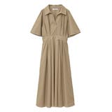 ベージュ | ・ELENCARE DUE スキッパーワンピース | Green Parks