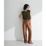 ・ELENCARE DUE ダブルウエストパンツ | Green Parks  | 詳細画像8 