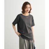 ・Petit Fleur リブオーバーサイズTEE | Green Parks  | 詳細画像1 