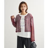 ・SUGAR SPOON 2wayフラワーメッシュカーデ | Green Parks | 詳細画像1