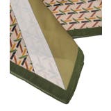 ・ジオメトリーパターンスカーフ 70×70 | Green Parks | 詳細画像5