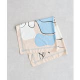 ・モダンパターンスカーフ 90×90 | Green Parks  | 詳細画像1 