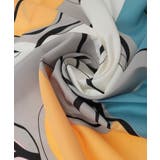 ・モダンパターンスカーフ 90×90 | Green Parks  | 詳細画像10 