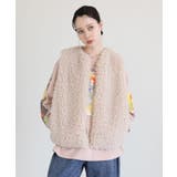 ・ELENCARE DUE シープファーロングベスト | Green Parks | 詳細画像5