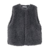 ・ELENCARE DUE シープファーロングベスト | Green Parks | 詳細画像31