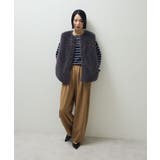 ・ELENCARE DUE シープファーロングベスト | Green Parks | 詳細画像12