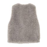 ・ELENCARE DUE シープファーロングベスト | Green Parks | 詳細画像23