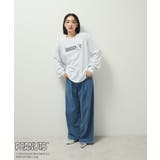 ■PEANUTS クロスステッチロンTEE | Green Parks  | 詳細画像2 