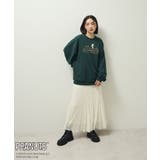■PEANUTS ベースボールスウェット | Green Parks | 詳細画像2