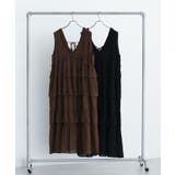 ■ESCAR レース×コットンティアードワンピース | Green Parks | 詳細画像1