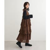 ■ESCAR レース×コットンティアードワンピース | Green Parks | 詳細画像9