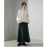 ・ELENCARE DUE ハンドステッチケーブルニット | Green Parks  | 詳細画像12 