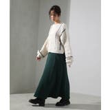 ・ELENCARE DUE ハンドステッチケーブルニット | Green Parks  | 詳細画像13 