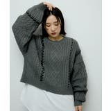 ・ELENCARE DUE ハンドステッチケーブルニット | Green Parks  | 詳細画像20 