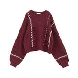 ・ELENCARE DUE ハンドステッチケーブルニット | Green Parks  | 詳細画像31 