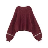 ・ELENCARE DUE ハンドステッチケーブルニット | Green Parks  | 詳細画像32 