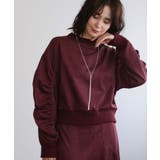 ボルドー | ・ELENCARE DUE スエードポンチプルオーバー | Green Parks