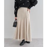 ・ELENCARE DUE スエードポンチフレアスカート | Green Parks | 詳細画像1