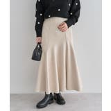 ・ELENCARE DUE スエードポンチフレアスカート | Green Parks | 詳細画像11