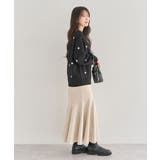 ・ELENCARE DUE スエードポンチフレアスカート | Green Parks | 詳細画像9