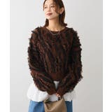 ・ELENCARE DUE フリンジジャカードニット | Green Parks | 詳細画像6